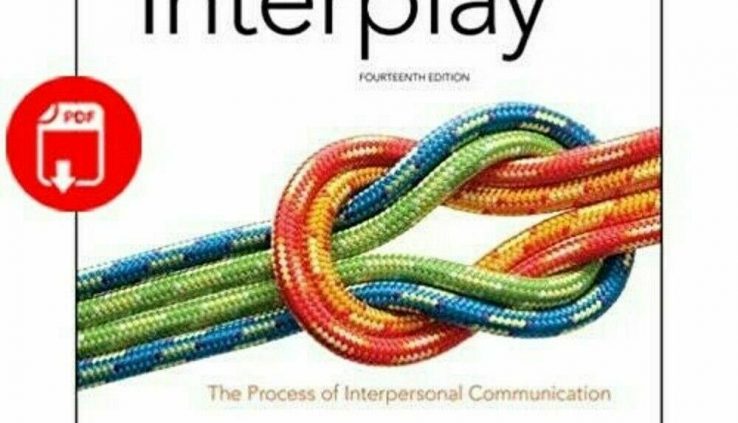 Interplay:The Direction of of Interpersonal Dialog 14thEdition *P.D.FONLY*