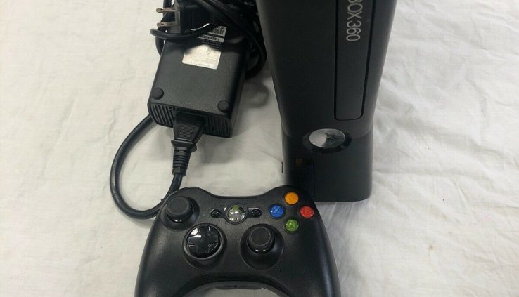Xbox 360 S Console Shaded Machine Bundle w/ Controller Tested Slim Mannequin 1439