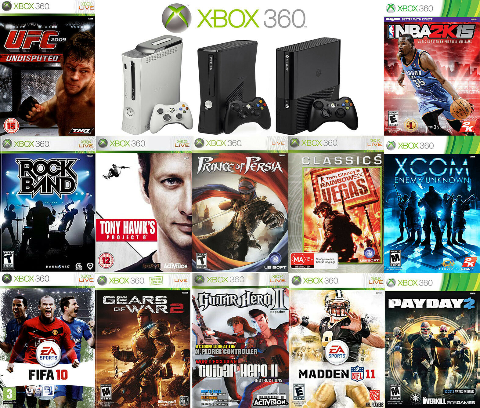 Microsoft Xbox 360 Games | NEW Condition | Utilize Video Games | FREE