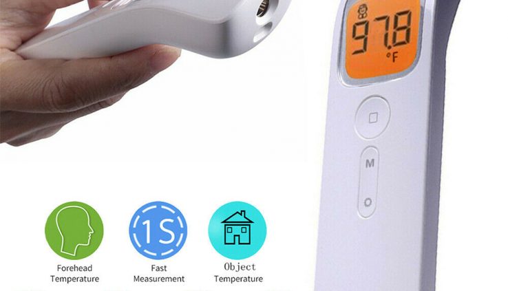 Clinical Non-Contact Thermometer Gun Digital BrowFever Grownup Infrared FDA