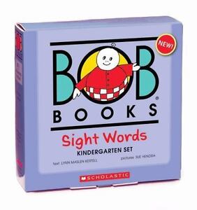 Bob Books -10 Glance Phrases Books & Cards Kindergarten Set by Bobby Lynn Maslen