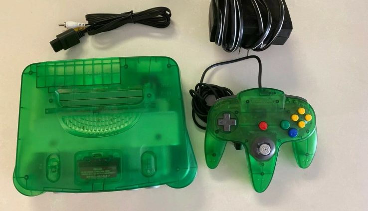 🔥 Nintendo 64 Inaugurate Edition Console – Jungle Green Long-established