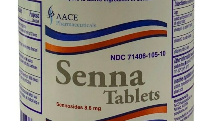 Senna 8.6 Mg Generic for Senokot Natural Vegetable Laxative 1000 Capsules