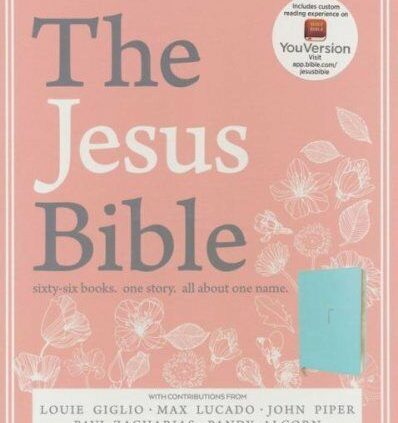 NIV, The Jesus Bible, Relaxed-Leather-basically basically based-Ogle Robin’s Egg Blue