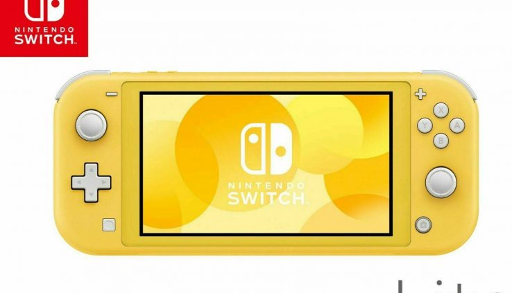 Nintendo SWITCH Lite Yellow 2019 Ticket Current Sealed 32gb
