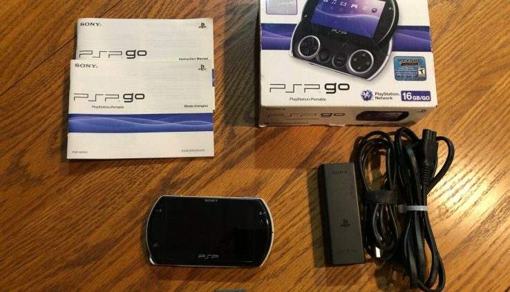Sony PSP Drag 20GB Black Handheld Console Game Bundle Tons Of Video games Integrated! LOOK
