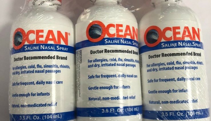 OCEAN (3PK) (3.5 OZ) Nasal Saline Spray – 301875260019