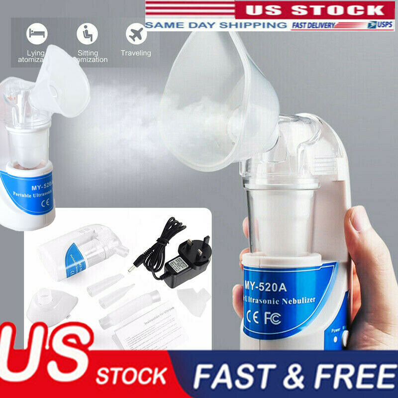 Moveable Ultrasonic Inhaler Asthma Humidifier Respirator Machine ...