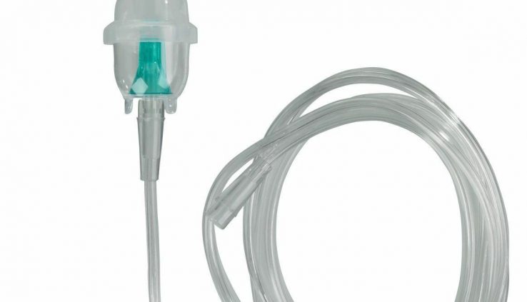 5 Disposable Nebulizer Kits with T part tubing and Mouthpiece HCS4483-NEBROSKT