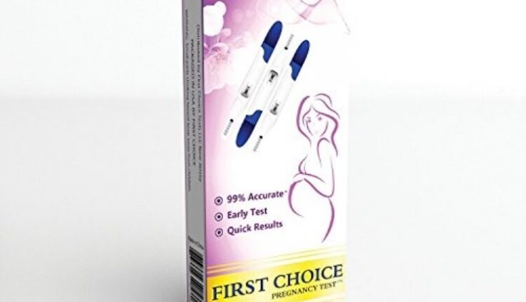 First Alternative Pregnancy Test, Orderly Delicate Early Detection Midstream (3 Pack)