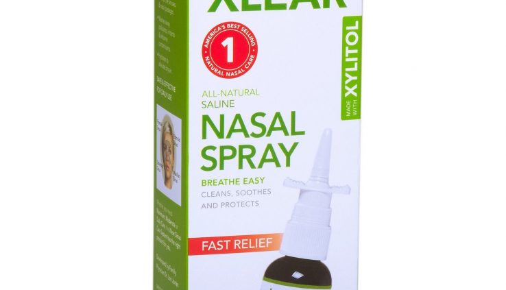 XLEAR Natural Saline Nasal Spray with Xylitol, 1.5 fl oz