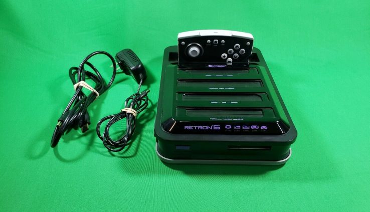 Hyperkin RETRON 5 Retro Video Gaming System w/ Controller, Energy Adapter