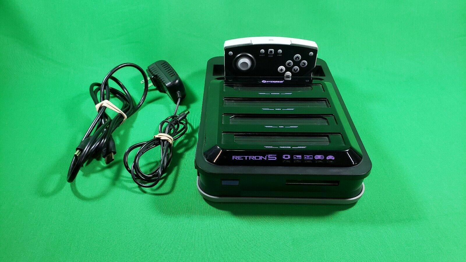 Hyperkin RETRON 5 Retro Video Gaming System w/ Controller, Energy