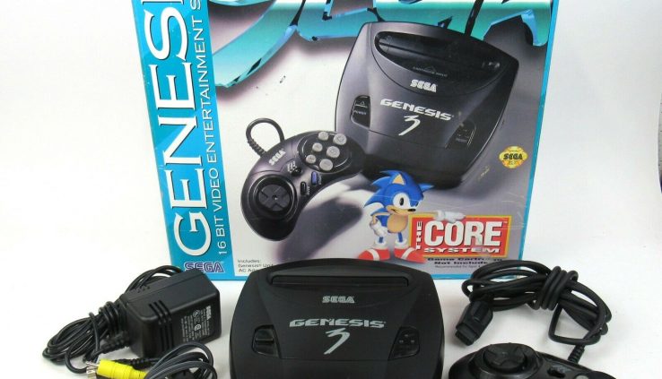 Total In Box Sega Genesis Mannequin 3 Tested Working No Bureaucracy
