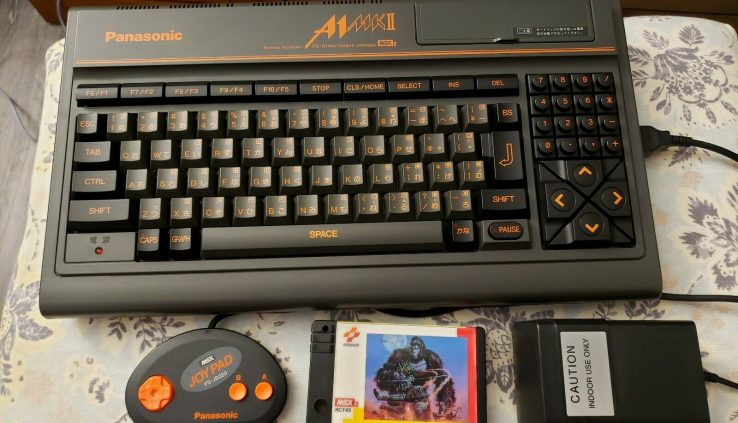 MSX2 Panasonic FS-A1MK2 Vintage Interior most Computer TESTED w/ extras!!