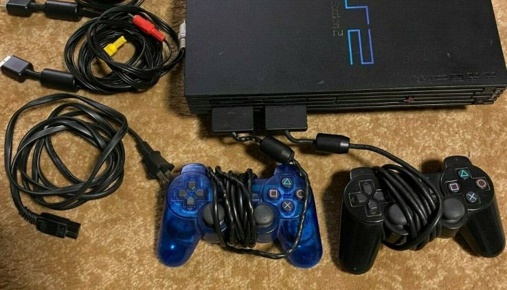 SONY Ps2 with 14 games, 2 controllers, 3 reminiscence playing cards, 1 Multitap PS2