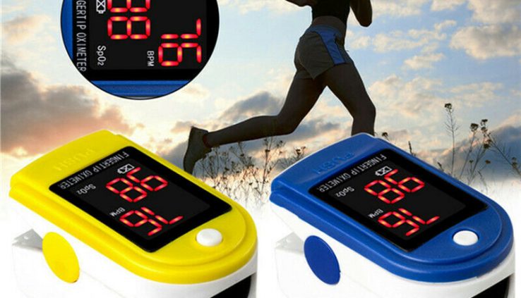 Finger tip Pulse LED Oximeter Blood Oxygen meter SpO2 Coronary heart Price Patient Video display