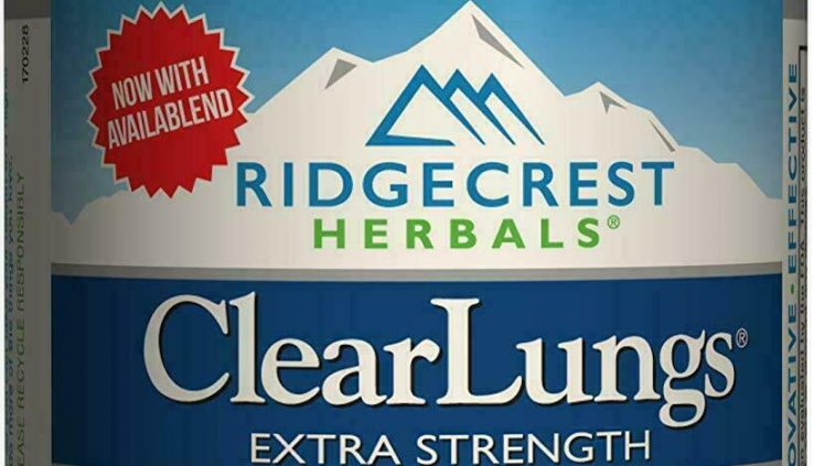 Sure Lungs Extra Strength 120 Caps by Ridgecrest Herbals – 1 DAY FREE SHIPPING