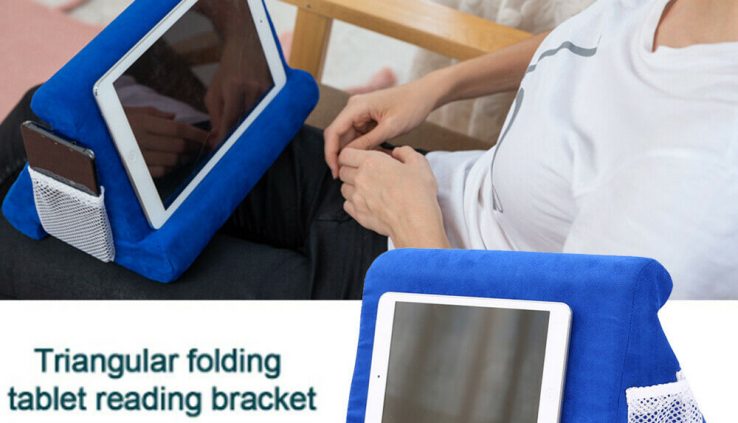 Notebook computer Holder Multi Angle At ease Tablet Stand Pillow Holder For Cell phone Tablet A3841