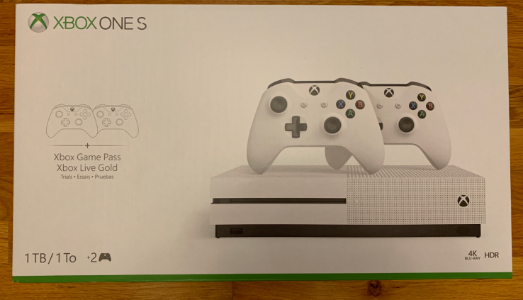 Microsoft Xbox One S 1tb Two-controller Bundle – WHITE