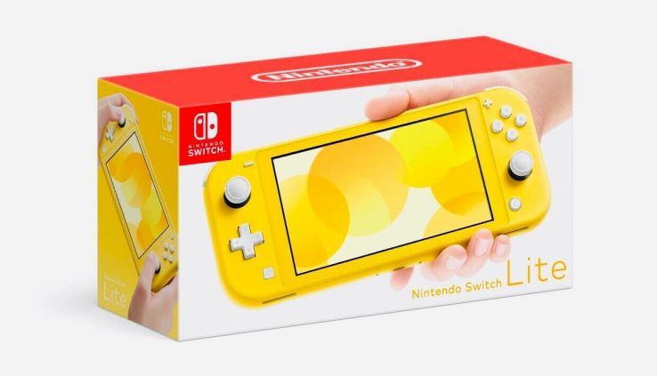 Nintendo Swap Lite – Yellow 🎮😀🟡