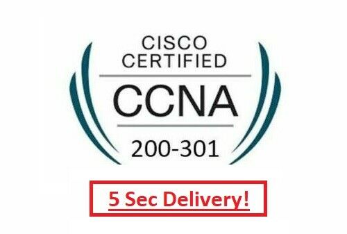 Cisco Certified Community Associate CCNA 200-301 tests questions +simulator 5Sec📩