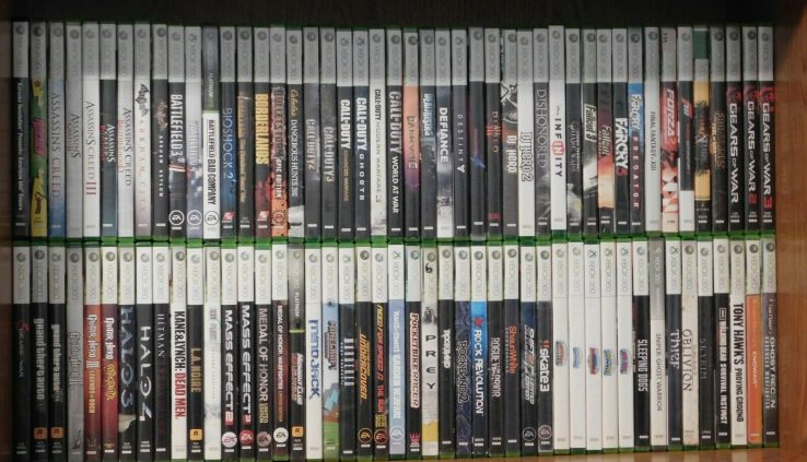 Xbox 360 Take and Catch Lot Gears of Battle Name of Accountability Halo GTA Fallout + more!