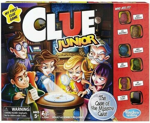 Clue Junior Clue Games (Misc)