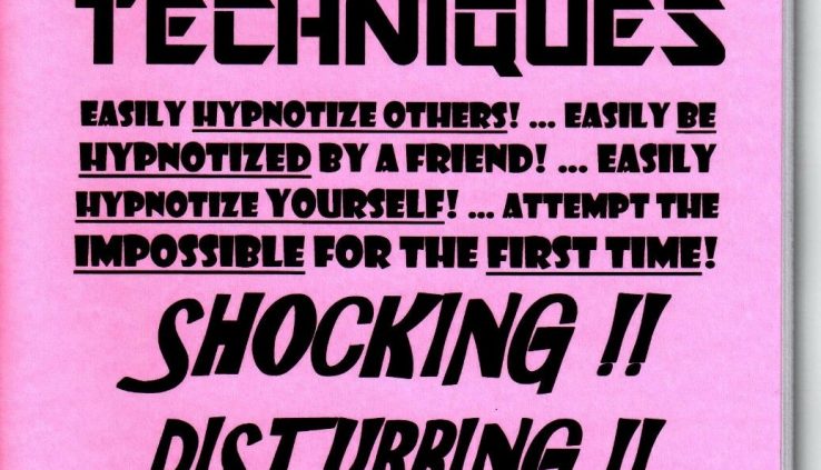 ROGUE HYPNOSIS TECHNIQUES e book hypnotism trance recommendation subconscious