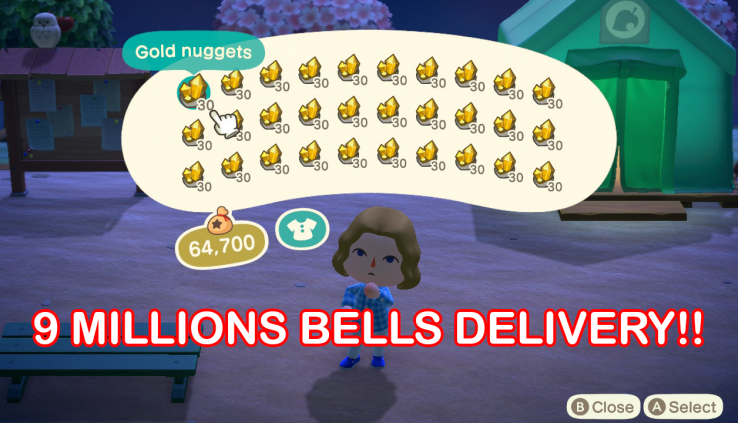 Full Service Supply 💰 9 MILLION BELLS 💰 Animal Crossing Contemporary Horizons – FAST!