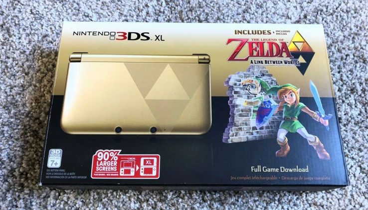 Legend of Zelda Link Between Worlds 3DS XL machine BRAND NEW Sealed for Nintendo