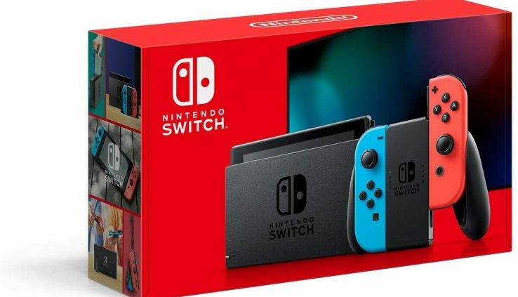 Nintendo Swap Neon Red and Neon Blue Joy-Con Console
