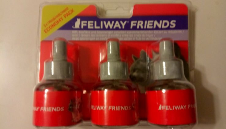 FELIWAY FRIENDS (MULTICAT) 30 DAYS REFIlLS 3 PACK 144ml