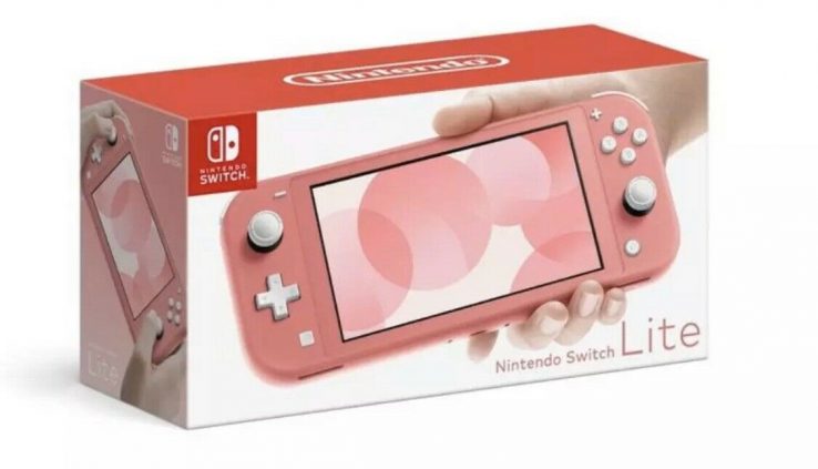 Nintendo Switch Lite – Coral – Switch Red