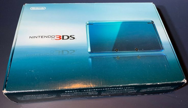 Nintendo 3DS Handheld System Aqua Blue Japan Model Model Recent