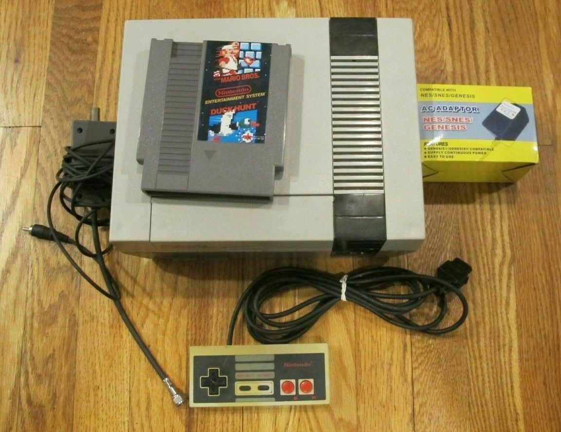 Nintendo NES Bundle - Refurbished 72 Pin - Disabled Lockout Chip ...