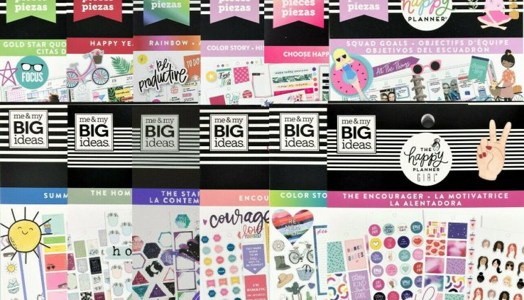 Me & My Monumental Solutions Create 365 The Pleased Planner Stickers Price Pack – YOU Recall!
