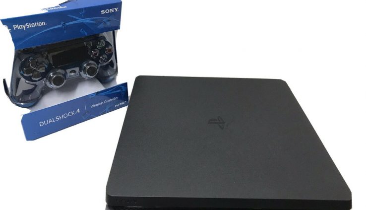 Sony PlayStation 4 Slim 1TB Console – Jet Sad