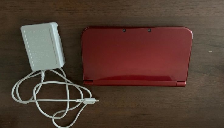 Nintendo 3DS XL Handheld Gaming System – Crimson