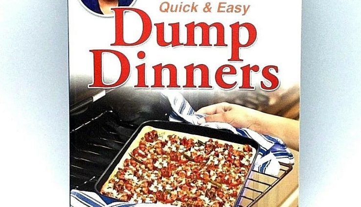 Fast & Straightforward Dump Dinners by Cathy Mitchell As Considered On TV Recipe Book Paperback