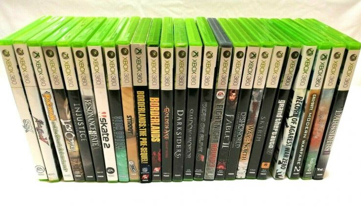 Xbox 360 Video games Lot – You Rob – All Examined, Many With Manuals – Ships FAST!!!