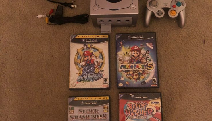 Nintendo GameCube Atomize Bro’s, Mario Birthday party 5,moving Mario Sunshine, Billy Hatcher