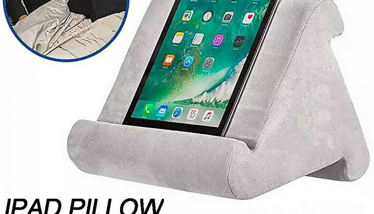 Tablet Pillow Holder Stand Book Mattress Sofa Sofa Studying Toughen Cushion For iPad