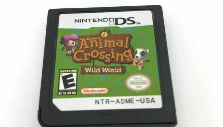NEW Animal Crossing: Wild World (Nintendo DS) Game Handiest for DS / DSi / 3DS XL