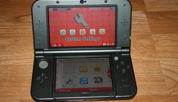 Nintendo New 3DS XL Unlit Machine Passe Tested Factual