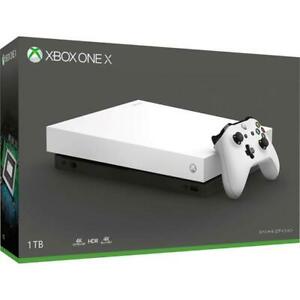 Xbox One X 1tb Robotic White Special Version