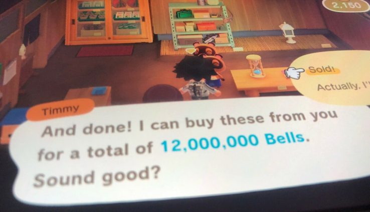12 Million Bells Animal Crossing Contemporary Horizons