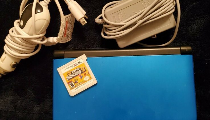 Outdated faculty Blue Nintendo 3DS XL Bundle With Mountainous Mario Bros 2