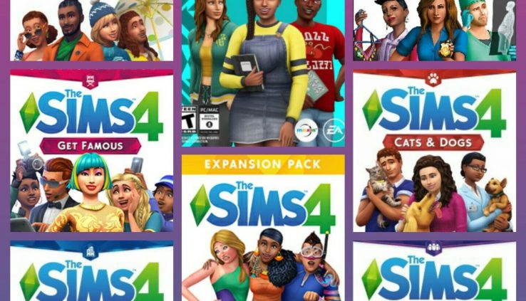 THE SIMS 4 enlargement COLLECTION PC origin platform sport