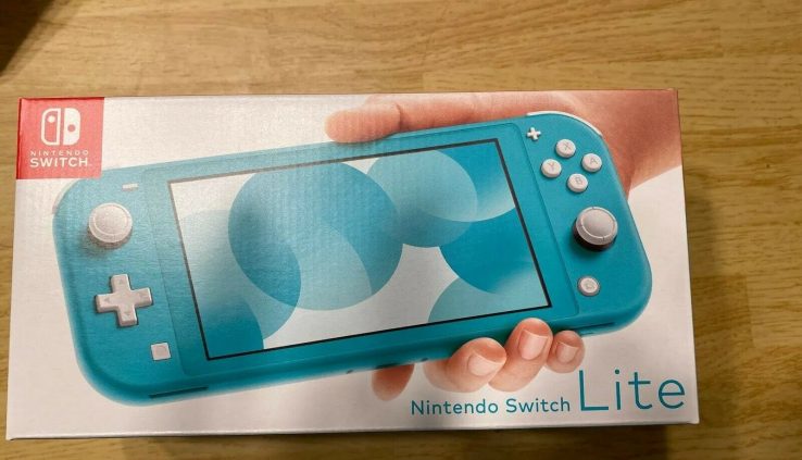 Nintendo Switch Lite Turquoise Tag New And Sealed